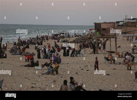 Deir Al Balah The Gaza Strip Palestine 20th Aug 2020 Palestinians