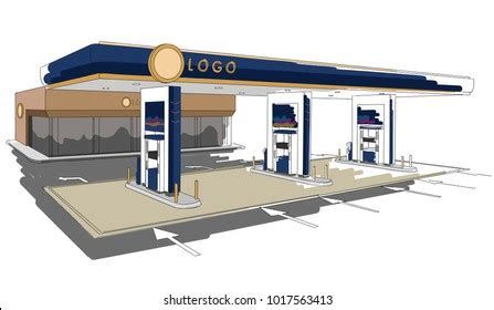 Petrol Station Plan Photos, Images & Pictures | Shutterstock