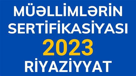 SERTİFİKASİYA 2023 5 MODEL SUALIN İZAHI 3 İBTİDAİ RİYAZİYYAT