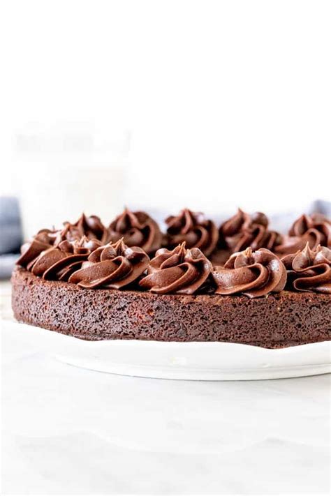 Double Chocolate Cookie Cake Just So Tasty