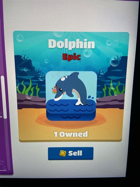 Got The New Dolphin Blook In The Aquatic Pack Rblooket