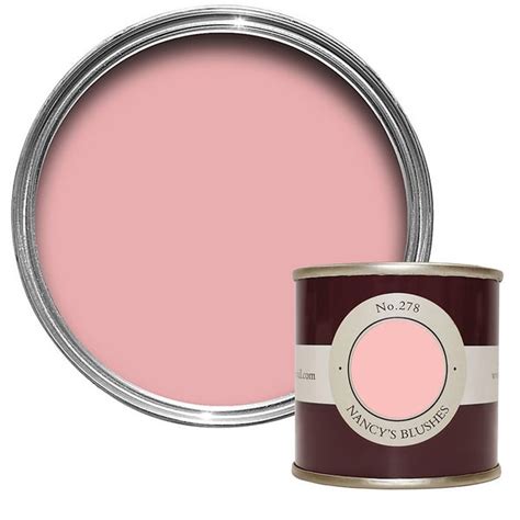 Farrow Ball Estate Matt Emulsion Paint Nancy S Blushes Tester Ml