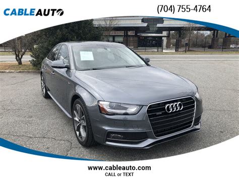 2014 Audi A4 2 0t Quattro Premium Plus Awd For Sale In Charlotte Nc Cargurus