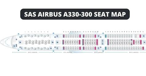 Airbus A330-300 Seat Map With Airline Configuration