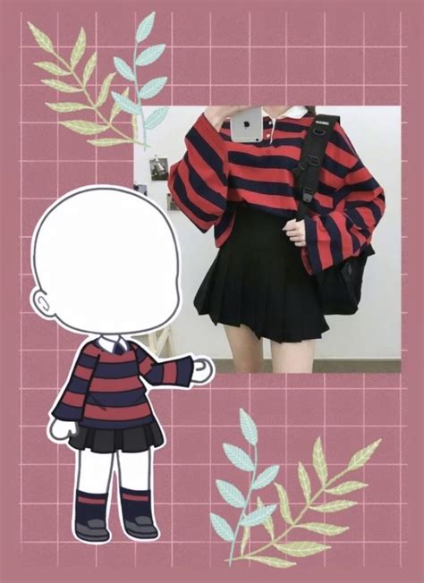 🏮clothing Ideas For Gacha Club🏮 Club Outfits Club Outfit Ideas Club