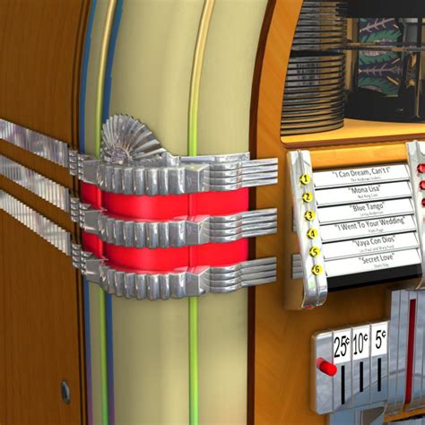 Wurlitzer Juke Box For Poser