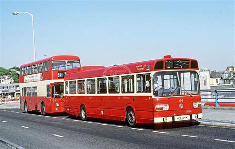 The Transport Library Plymouth Leyland Nat 63 WDR663M At Plymouth