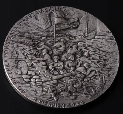 Polska Medal Powstanie Warszawskie Rocznica Mw