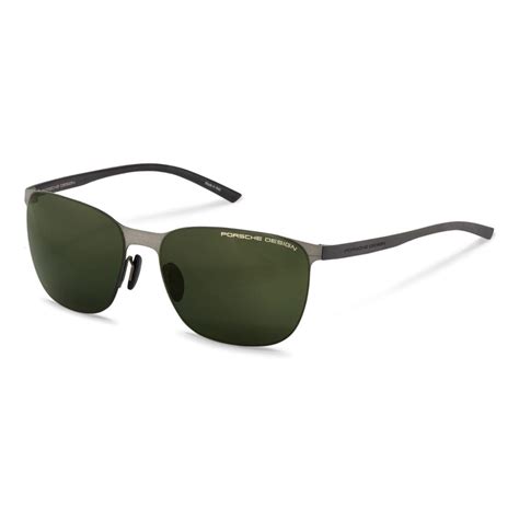 Porsche Design P 8659 C Gunmetal Sunglasses 002410602515 Porsche Sunglasses Gunmetal