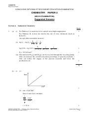 Ca S Mock Exam Paper Eng Ans Pdf Chemistry Mock Exam Paper