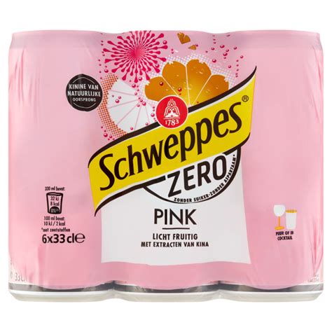 Schweppes Zero Pink X Cl Aanbieding Bij Jumbo