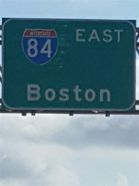 Pin On Boston Highway Signs Boston