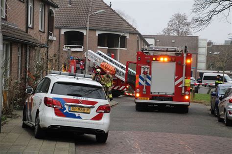 Veel Rook Bij Brand In Woning Amersfoort Brandweer Rukt Groots Uit