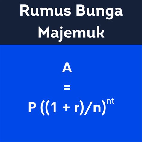 Bunga Majemuk Pengertian Tabel Rumus Dan Contoh Soal Porn Sex Picture