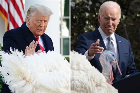 Joe Biden's Thanksgiving Day Message Compared to Donald Trump's - Newsweek