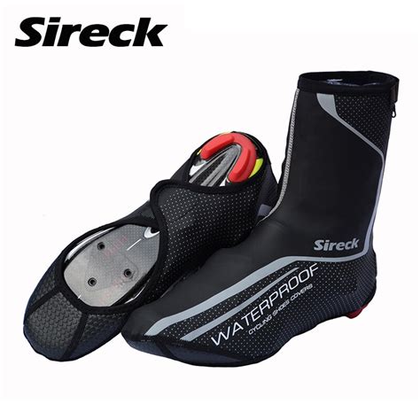 Sireck Waterproof Outdoor Sport Cycling Shoe Covers Fleece Road