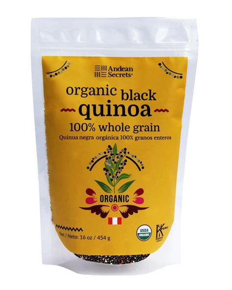 Organic Black Quinoa Grain – The Andean Secrets