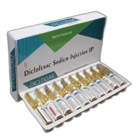 Diclofenac Sodium Mg Injection At Rs Vial Diclofenac Sodium