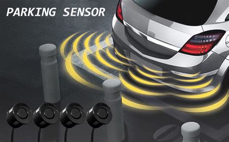 Fabtec Car Reverse Parking Sensor With Led Display Sensor Reverse