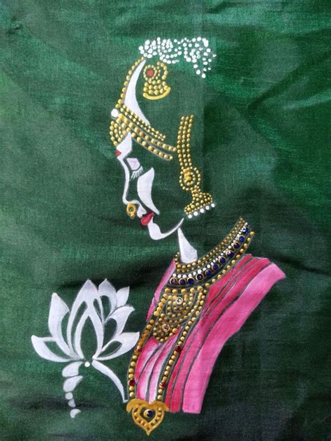 Pin By Nivedita On Pins By You In Hand Painted Fabric Fabric