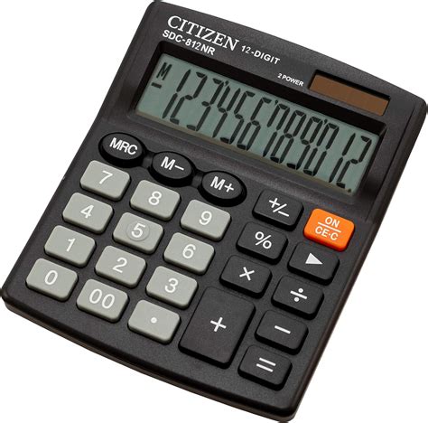 Citizen SDC812 Calculadora de mesa con 12 dígitos azul Doble