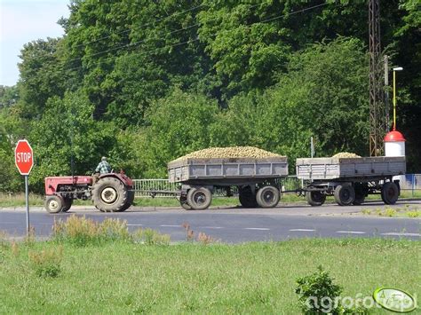 Obraz Ciagnik Ursus C Przyczepy Id Galeria Rolnicza Agrofoto