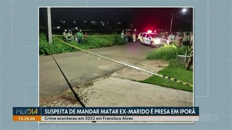 Mulher Suspeita De Mandar Matar Ex Marido Para Herdar Bens Da V Tima