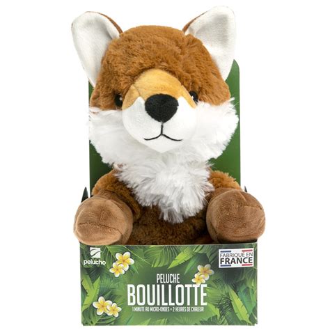 Bouillotte Renard Micro Ondes Pelucho