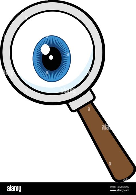 Magnifying Glass With Eye