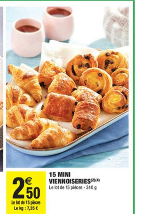 Promo Mini Viennoiseries Chez Carrefour Market Icatalogue Fr