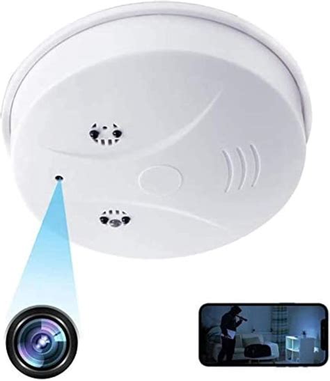 Amazon Tangmi Hidden Camera Smoke Detector Wireless Wifi Camera