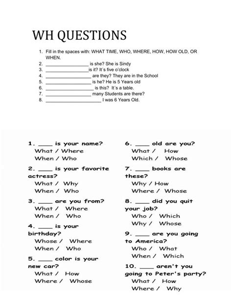 Who What When Where Why Worksheet Worksheet Writing Five Ws