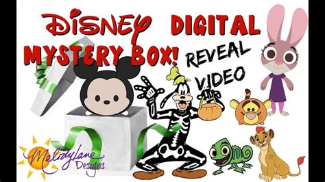 Disney Cricut Digital Mystery Box YouTube