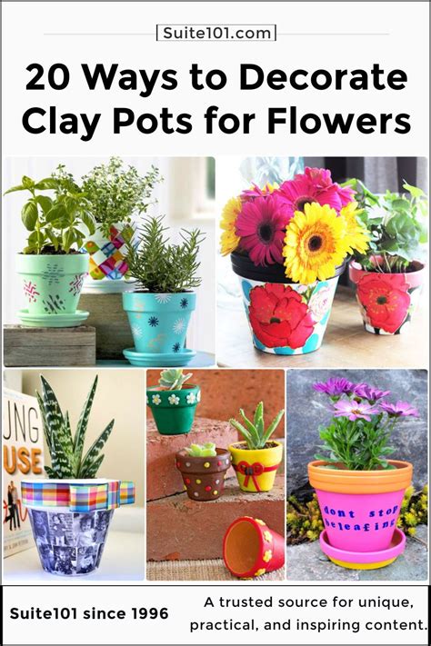 20 Clay Pot Painting and Decorating Ideas - Suite 101