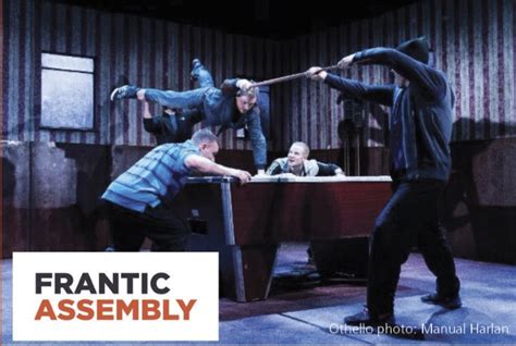 Devised Theater Workshop With Leading Uk Practitioner Frantic Assembly Phindie