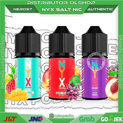 Jual Nyx Salt Nic Liquid Pod By Hero Pods Saltnic Shopee Indonesia