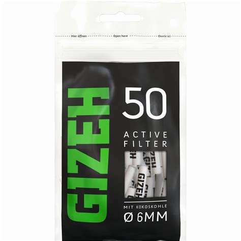 Gizeh Black Active Filter Mm