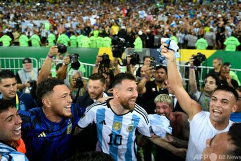 アルゼンチンが敵地でブラジル下す W杯南米予選 写真9枚 国際ニュース：afpbb News