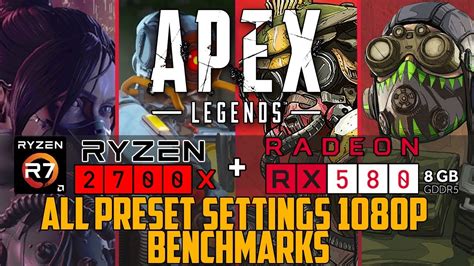 Apex Legends On RX 580 8gb 1080p Benchmarks YouTube