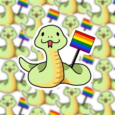 Pride Flag Animal Stickers Lgbtq Pride Glossy Sticker Pack Etsy