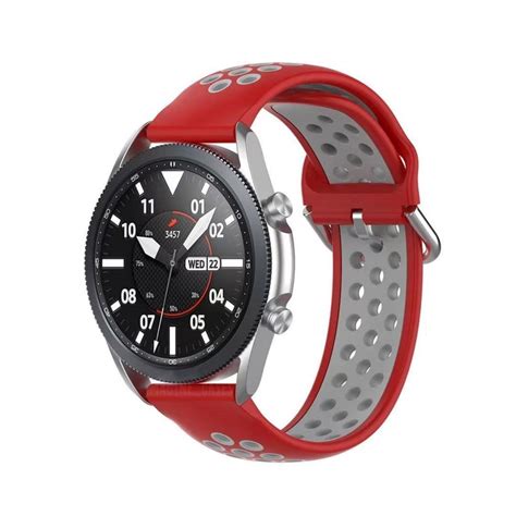 Pulseira Silicone Furadinha Sport Fecho Compat Vel Galaxy Watch