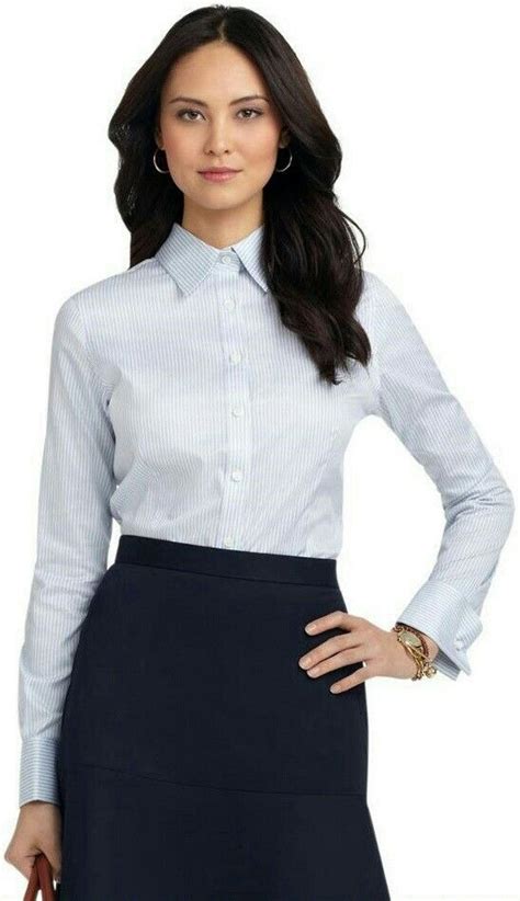 Pin By Magik Dragon On Buttoned Up Ladies Awesome Blouse Women Beautiful Blouses