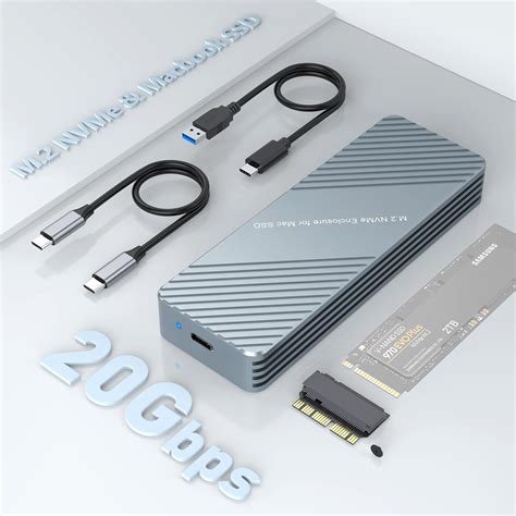 Usb C Macbook Ssd Enclosure For Pin Macbook Air Pro Ssd