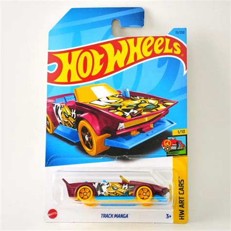HOT WHEELS TRACK Manga rouge HW Art Cars 2023 M étui EUR 7 69 PicClick FR