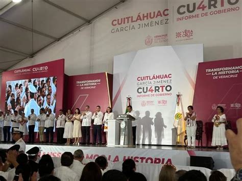 Rodrigo Calderón Asiste Al 4° Informe De Gobierno De Cuitláhuac García