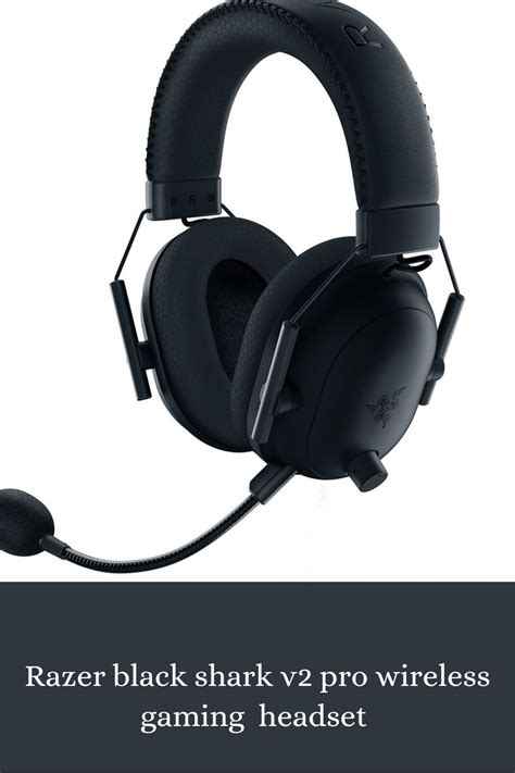 Razer black shark v2 pro wireless gaming headset | Wireless gaming headset, Gaming headset, Razer