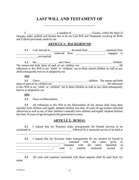 39 Last Will And Testament Forms And Templates Templatelab