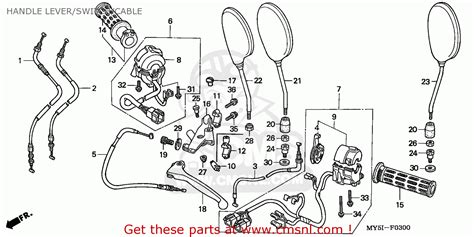 Honda Cb500s 2002 2 England Handle Lever Switch Cable Buy Handle Lever Switch Cable Spares