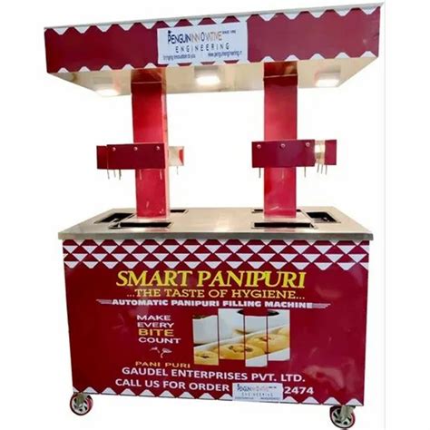 Panipuri Vending Machine Nozzle Table Top Automatic Pani Puri Water