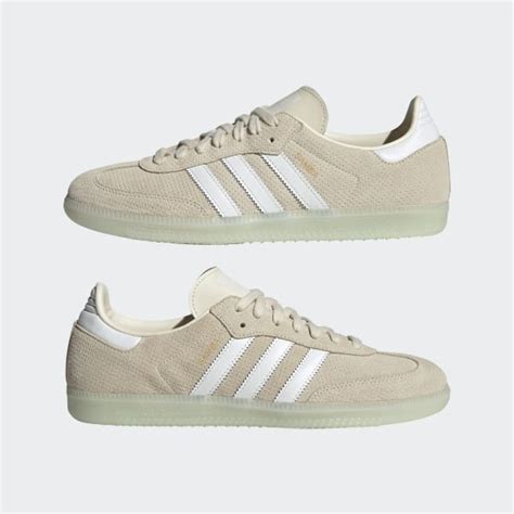 Adidas Samba Og Shoes Beige Adidas Uk